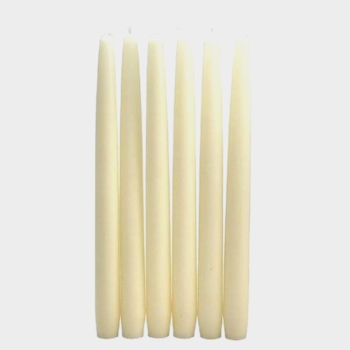 Wholesale Candle Taper 12" Ivory (12/bx) Blooms by the Box
